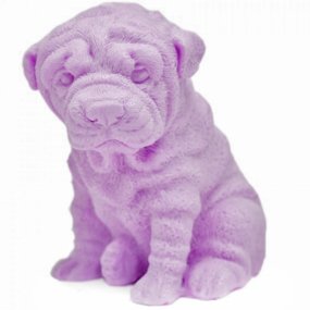 molde para hacer jabon perro shar pei