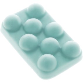 molde plastico masajeador bolitas rectangular